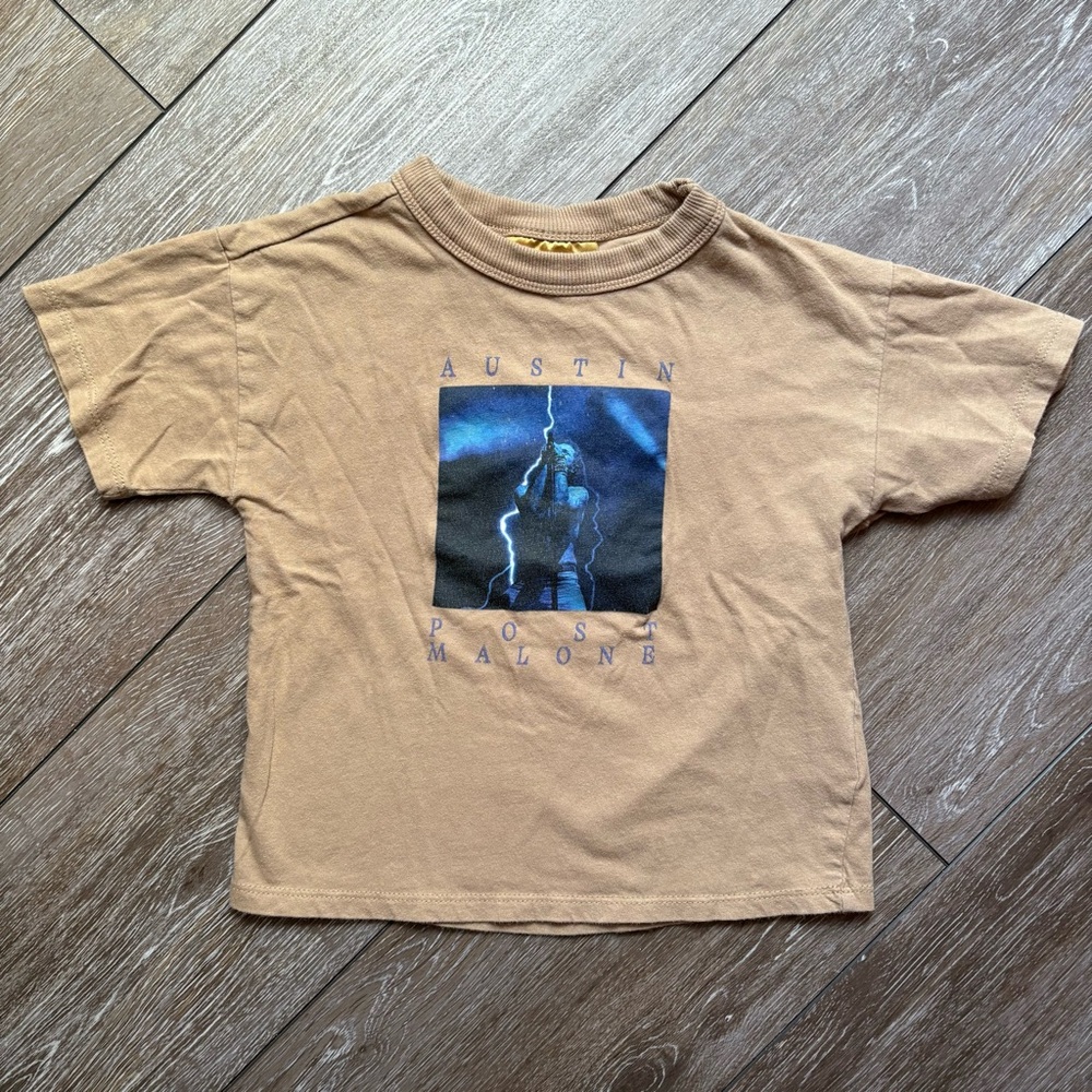 Post Malone Austin Tour Kids Tee Size 3 Official 2023 Concert Merch